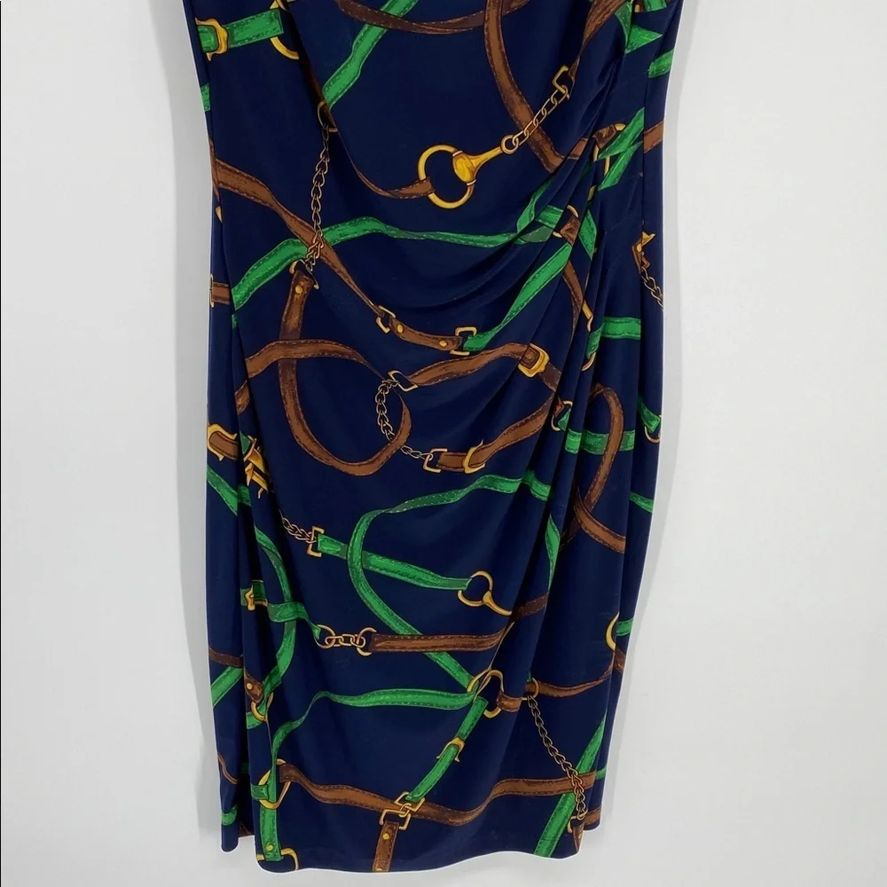 Ralph Lauren Status Print Pullover Dress Medium?